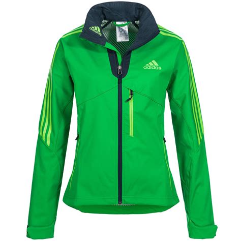 adidas softshell jacke damen kapuze blau|Sportliche blaue adidas Softshell.